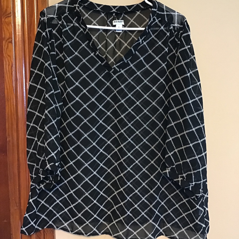 Black V Neck Dress Shirt